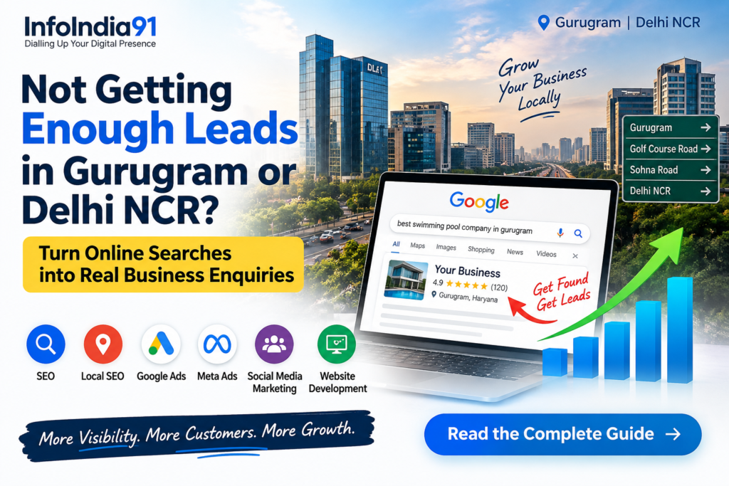 Digital Marketing Agency in Gurugram and Delhi NCR helping businesses generate leads